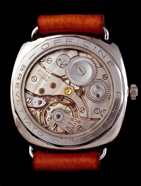 rolex movement panerai pre 1936|giovanni Panerai history.